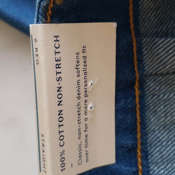 Universal Thread Relaxed Fit Non-Stretch 100% Cotton Straight Leg Jeans Size 28R - Picture 7 of 11